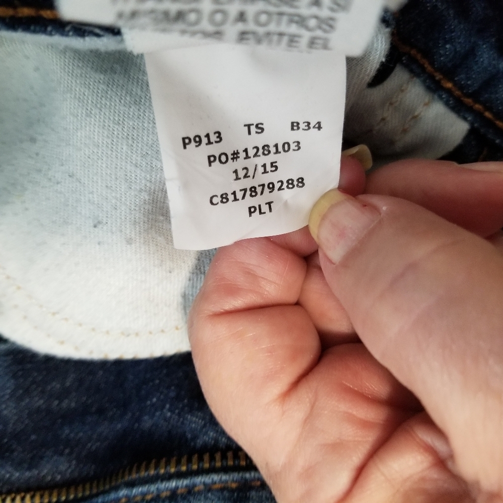 3/$25 Tommy Hilfiger Women's Blue Jeans - Picture 3 of 7